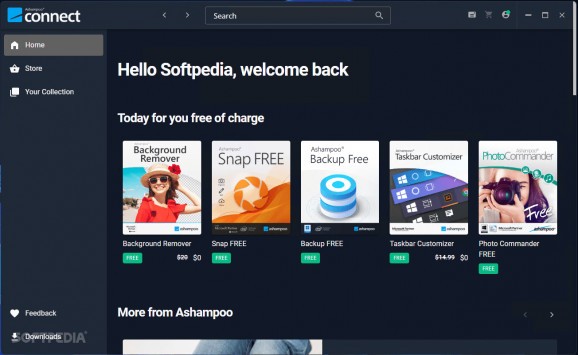 Ashampoo Connect screenshot