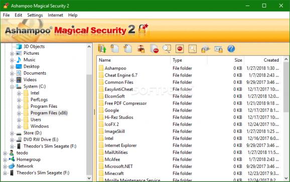 Ashampoo Magical Security screenshot