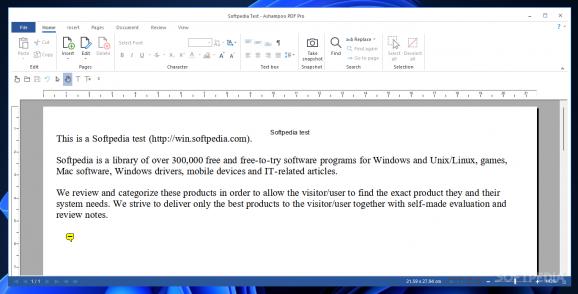 Ashampoo PDF Pro screenshot