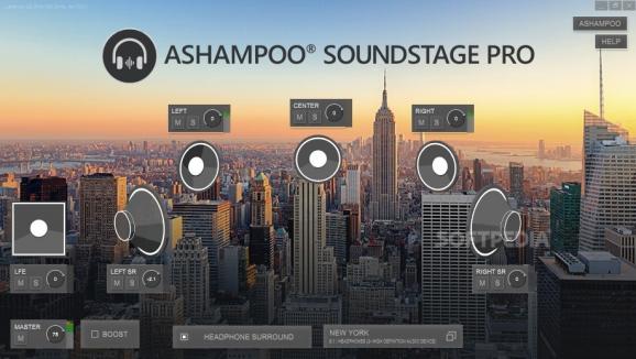 Ashampoo Soundstage Pro screenshot