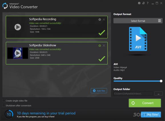 Ashampoo Video Converter screenshot