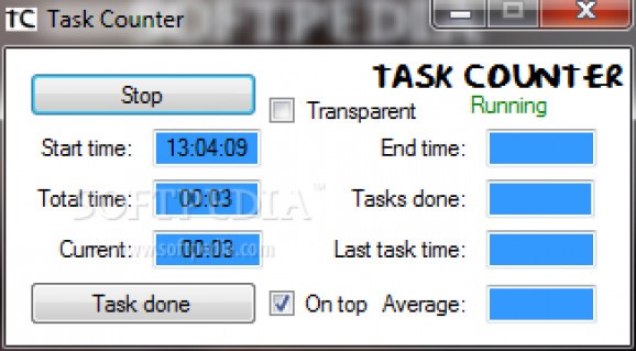 Task Counter screenshot