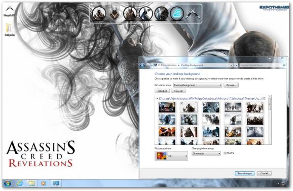Assasin's Creed Theme screenshot