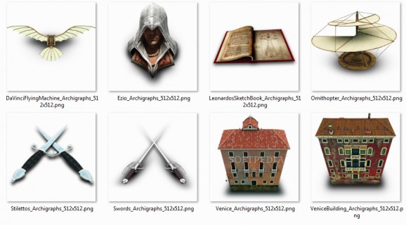 Assassin's Creed II Icons screenshot