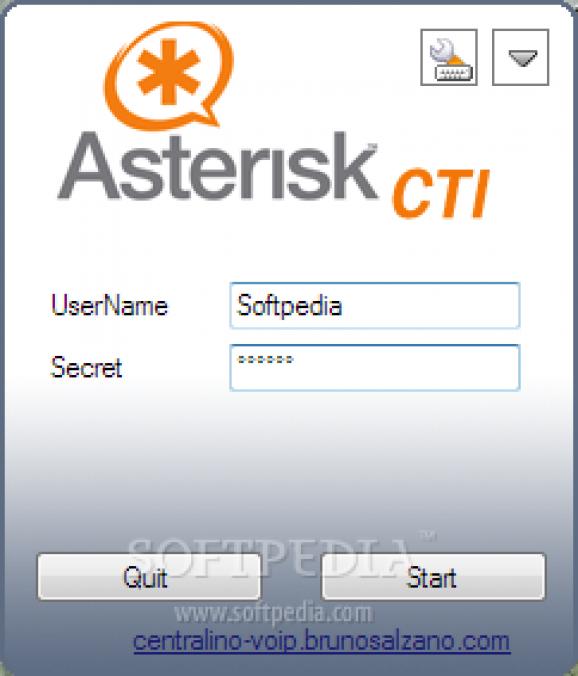 Asterisk CTI screenshot