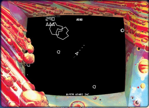 Asteroids Gadget screenshot