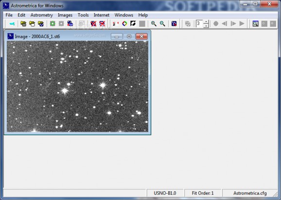 Astrometrica screenshot
