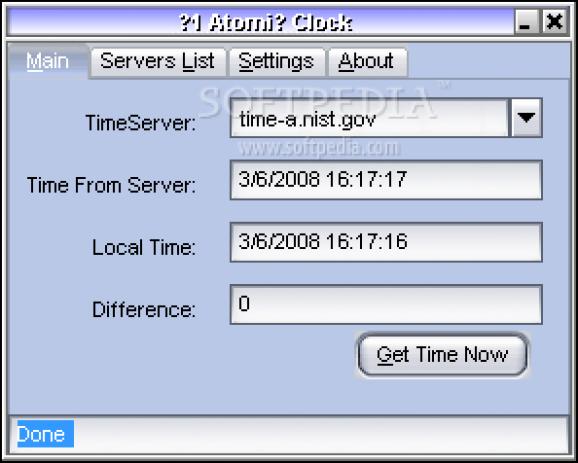 Atomic Clock screenshot