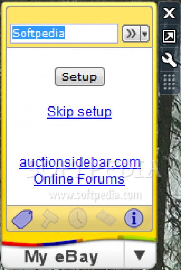 Auction Sidebar Tool for eBay screenshot