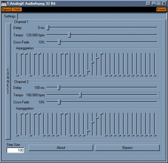 Audio Arpeggiator screenshot