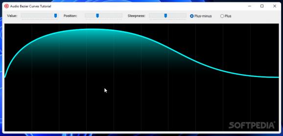 Audio Bezier Curves Library screenshot