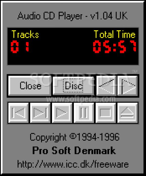 Audio CD Player screenshot