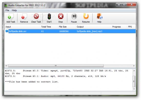 Audio Extractor For FREE screenshot