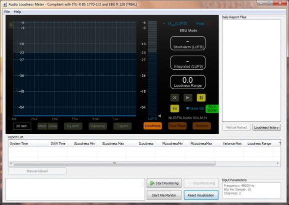 Audio Loudness Meter screenshot