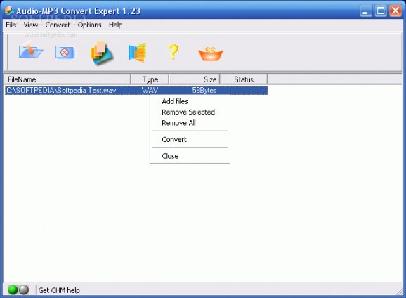 Audio-MP3 Convert Expert screenshot