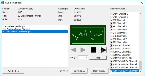 Audio Overload screenshot