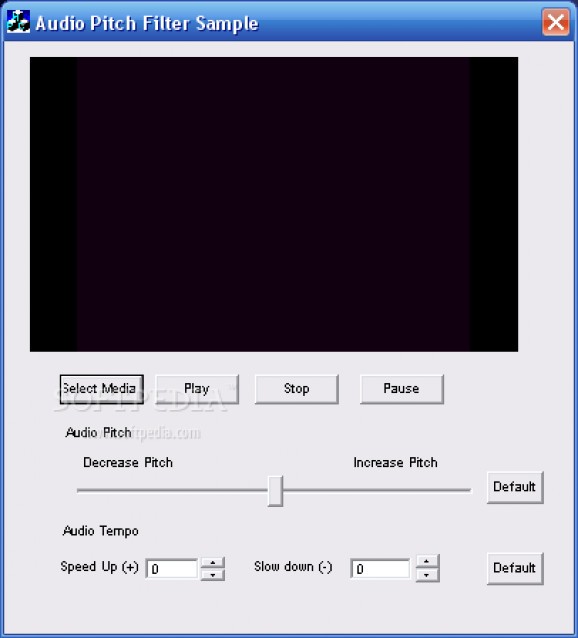 Audio Pitch Filter screenshot
