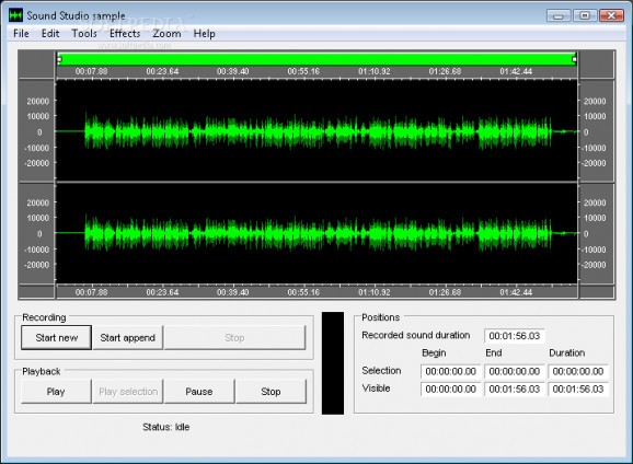 Audio Sound Studio for .NET screenshot