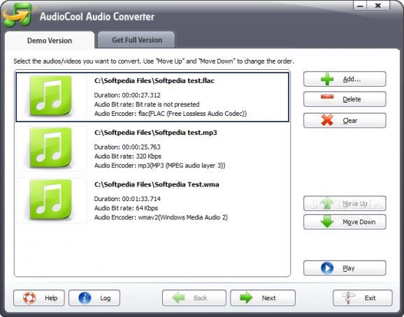 AudioCool Audio Converter screenshot