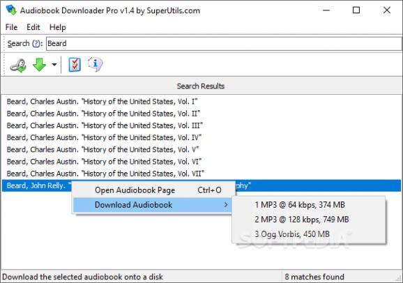 Audiobook Downloader Pro screenshot