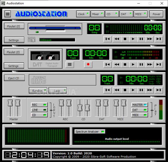 Audiostation screenshot