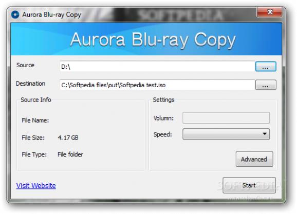 Aurora Blu-ray Copy screenshot