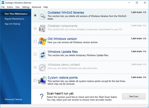 Auslogics Windows Slimmer screenshot