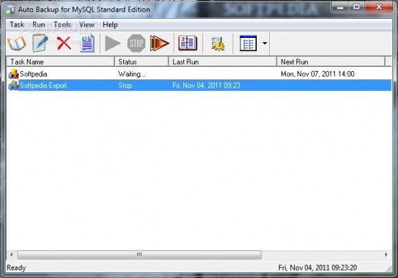 Auto Backup for MySQL Standard screenshot