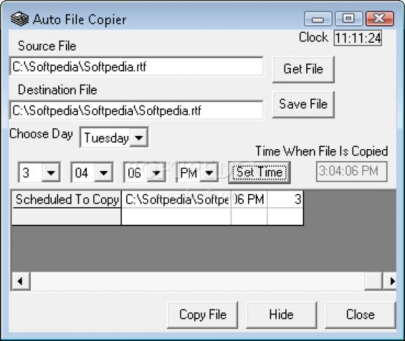 Auto File Copier screenshot
