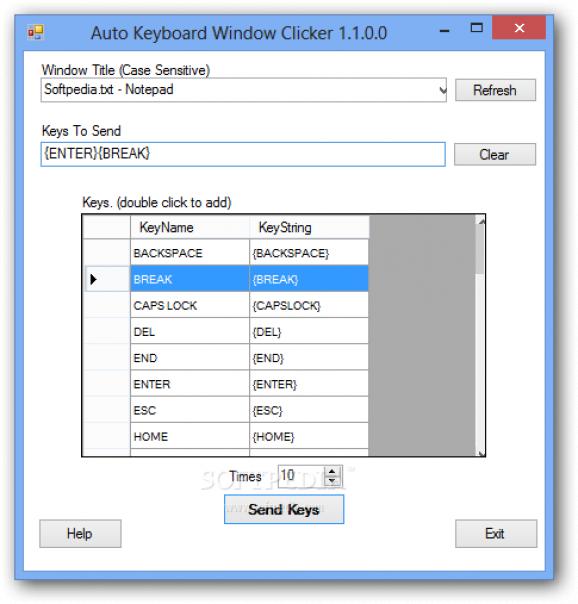 Auto Keyboard Window Clicker screenshot