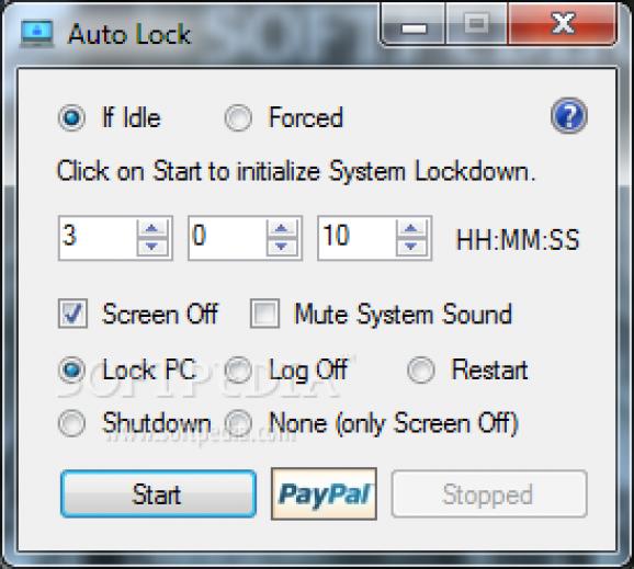 Auto Lock screenshot