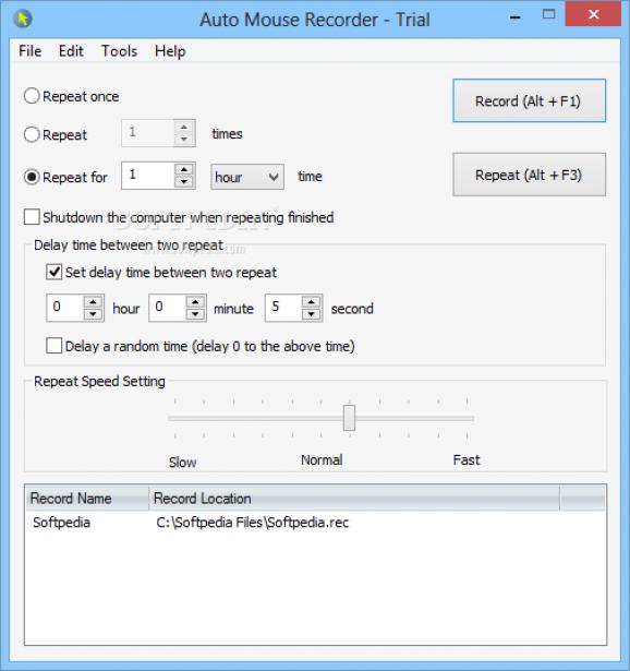 Auto Mouse Recorder screenshot