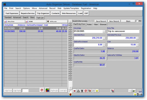 Auto Organizer Deluxe screenshot