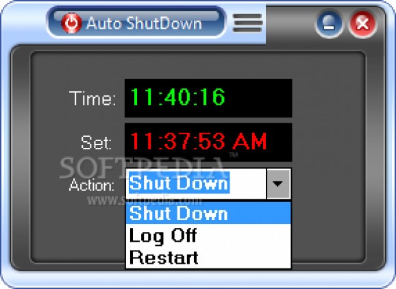 Auto Shutdown screenshot