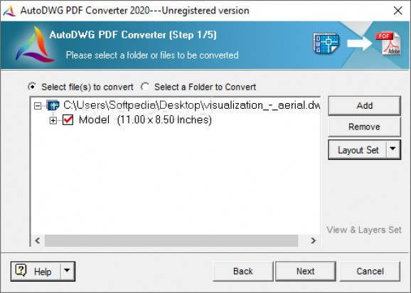 AutoDWG PDF Converter screenshot