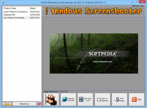 AutoIt Windows Screenshooter screenshot