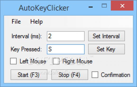 AutoKeyClicker screenshot