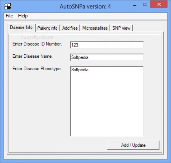 AutoSNPa screenshot