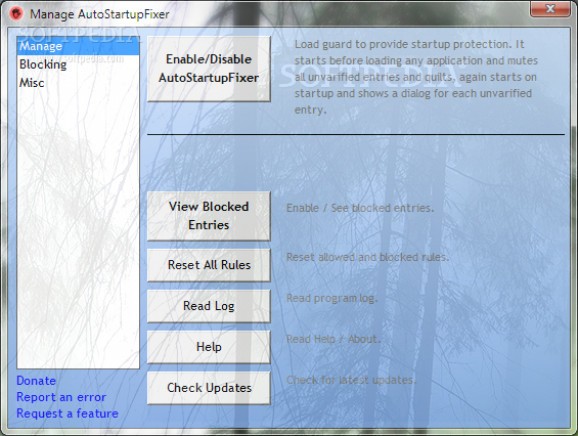AutoStartupFixer screenshot