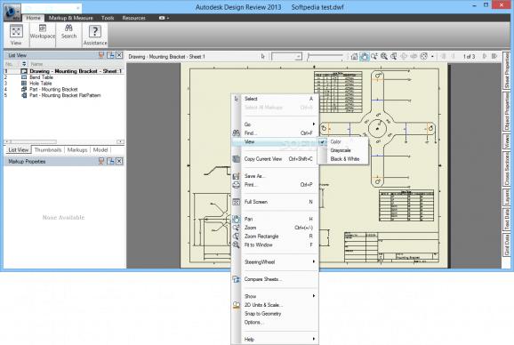 Autodesk Design Review screenshot