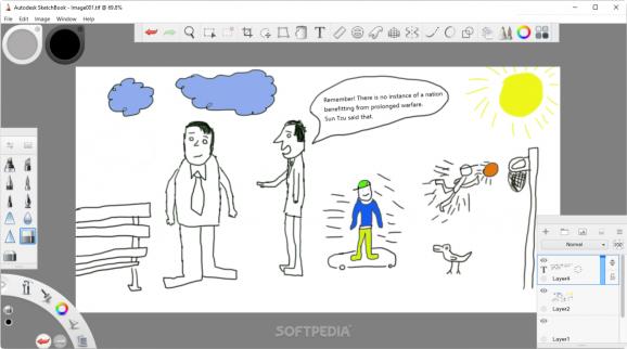 Autodesk SketchBook screenshot