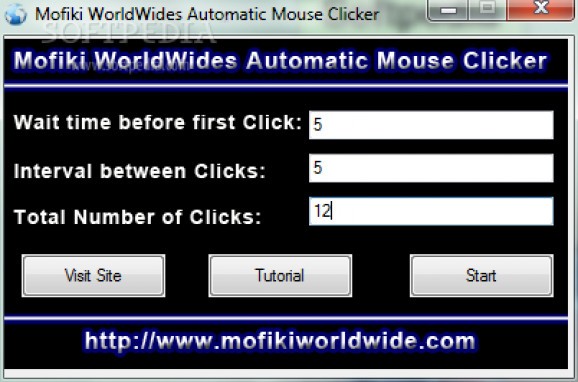 Automatic Mouse Clicker screenshot