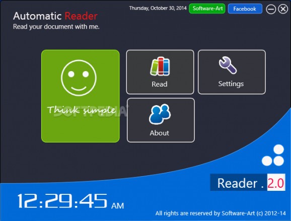 Automatic Reader screenshot