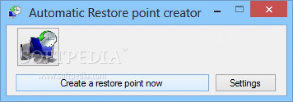 Automatic Restore point creator screenshot