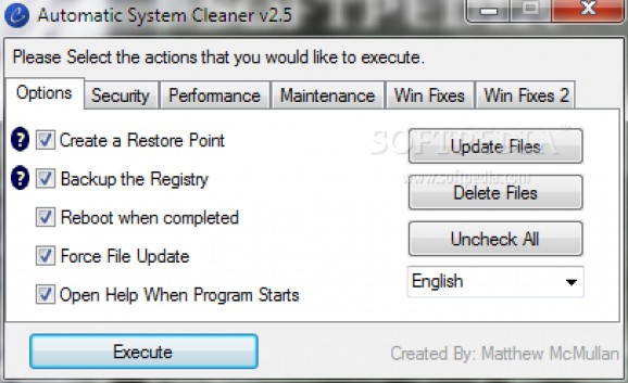 Automatic System Cleaner screenshot