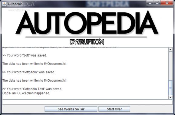 Autopedia screenshot