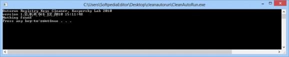 Autorun Registry Keys Cleaner screenshot