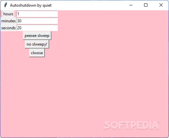Autoshutdown screenshot