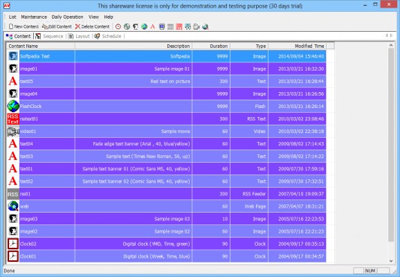 AV Manager Display System (Single Version) screenshot