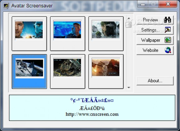 Avatar Free Screensaver screenshot